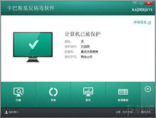 卡巴斯基反病毒软件2019 电脑保护软件下载 v19.0.0.1088中文版下载